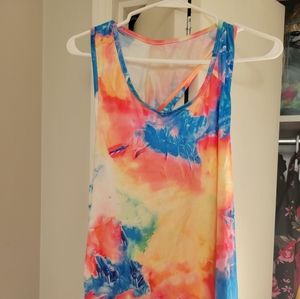 Tie-dye tank top